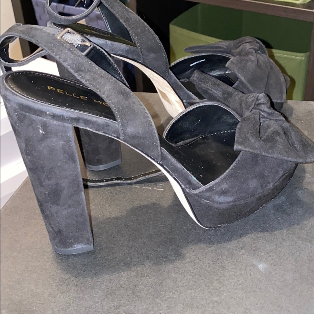 Black High Heels - image 5